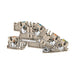EAN 4064675030522 - Weidmüller AITB 2.5 BB N-L-PE bloque de terminales 3 Beige imagen 1
