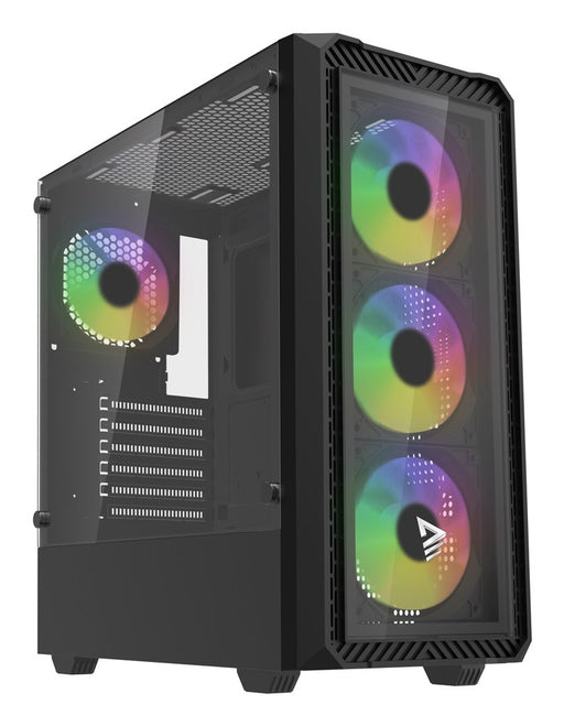 EAN 5905106070276 - Savio Noctis Glass RGB Cubo Negro imagen 1