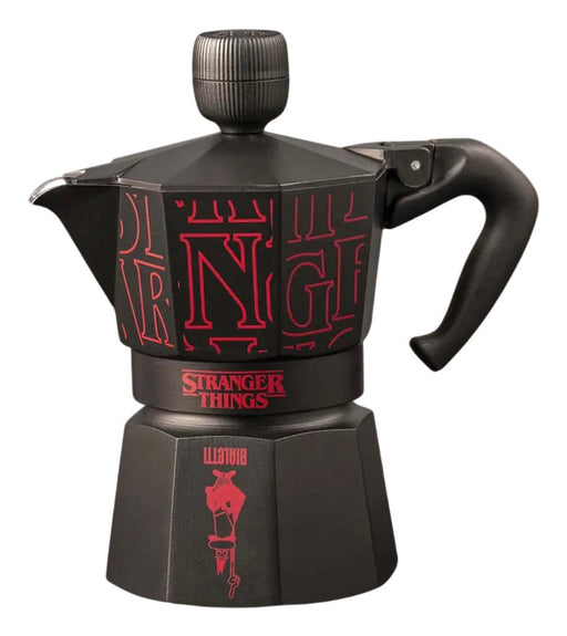 EAN 8006363095303 - Bialetti Stranger Things Cafetera italiana Negro, Rojo imagen 1