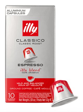 EAN 8003753158556 - Illy Classico Espresso Cápsula de café Tueste medio 10 pieza(s) imagen 1