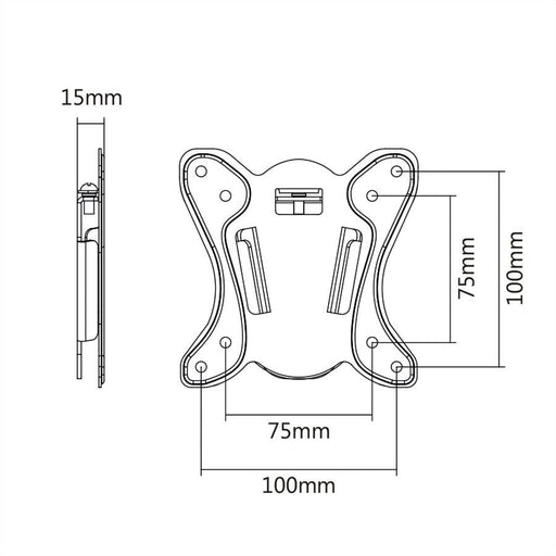 EAN 7611990150106 - VALUE 17.99.1141 soporte para TV Negro imagen 2