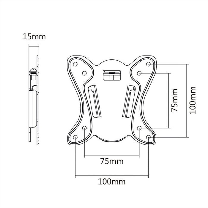 EAN 7611990150106 - VALUE 17.99.1141 soporte para TV Negro imagen 2