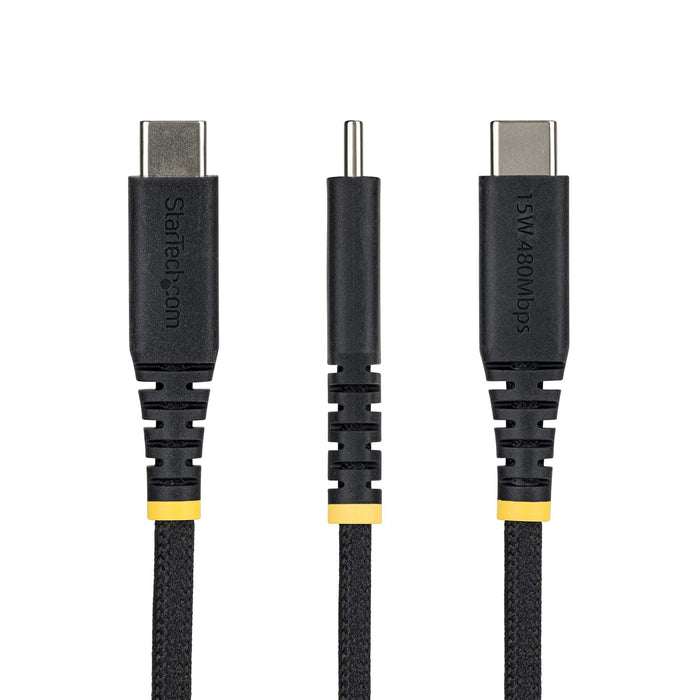 EAN 65030927741 - StarTech.com USB2AC3MBR cable USB USB 2.0 USB A USB C 0,48 Gbit/s Negro imagen 2