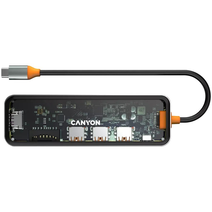 EAN 5291485015572 - Canyon DS-13 USB Tipo C 5000 Mbit/s Gris imagen 5