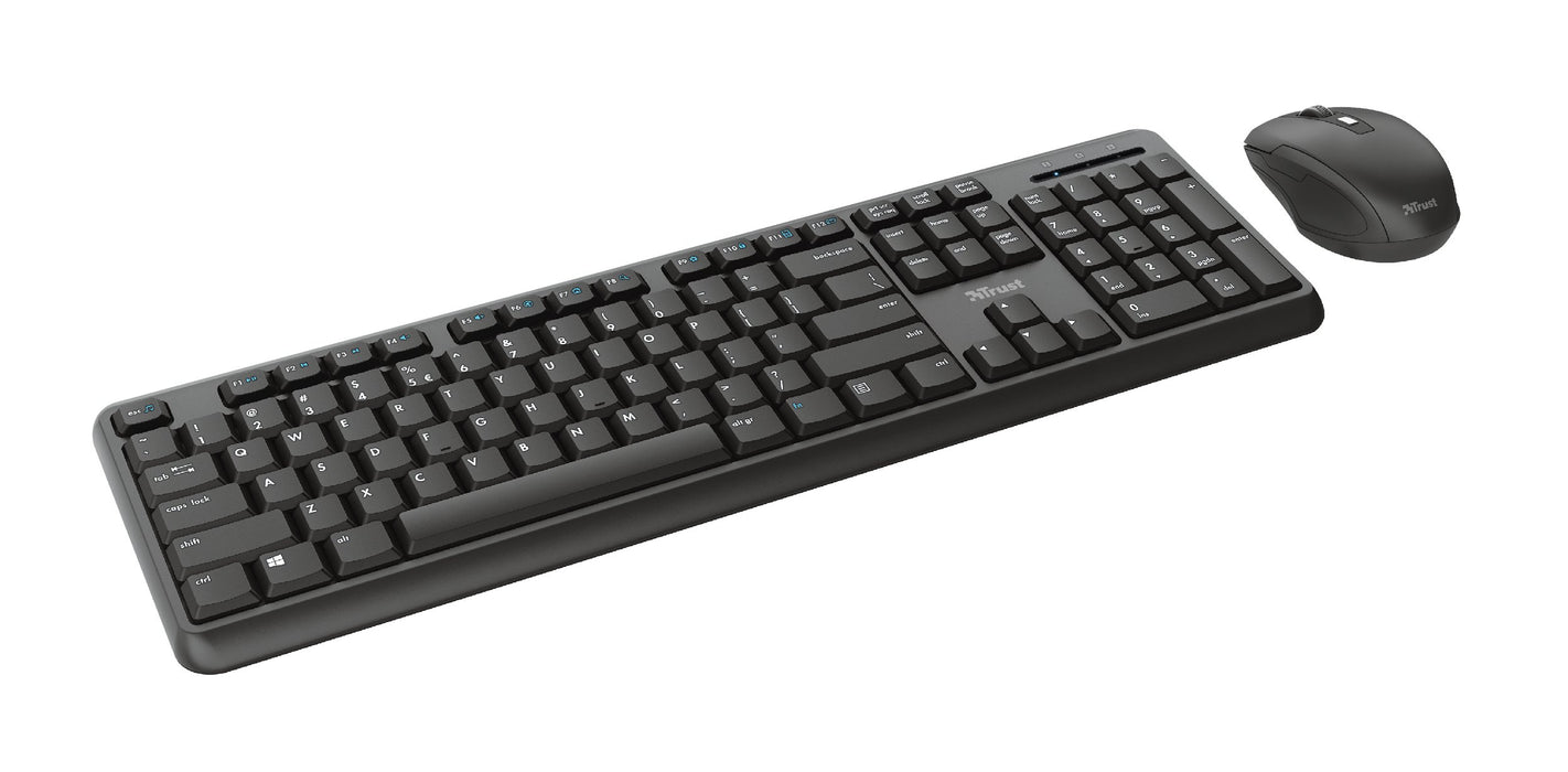 EAN 8713439240115 - Trust TKM-350 teclado Ratón incluido Oficina RF inalámbrico QWERTZ Alemán Negro imagen 3