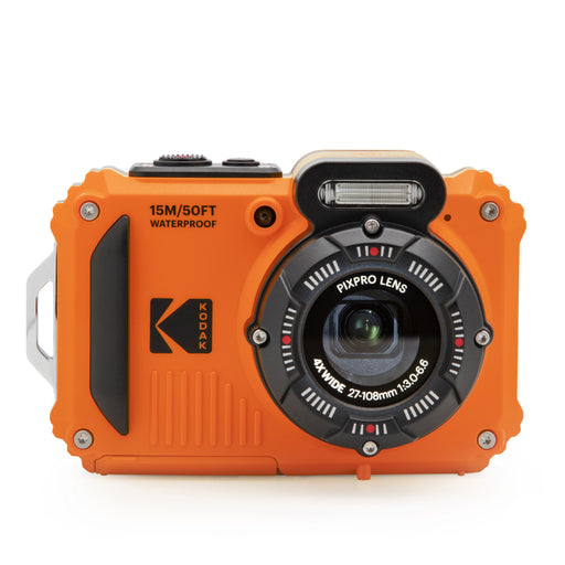 EAN 0819900014013 - Kodak PIXPRO WPZ2 1/2.3" Cámara compacta 16 MP BSI CMOS 4608 x 3456 Pixeles Negro, Naranja imagen 1