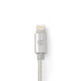 EAN 5412810262588 - Nedis CCTB39300AL30 cable de teléfono móvil Aluminio 3 m USB A Lightning imagen 4