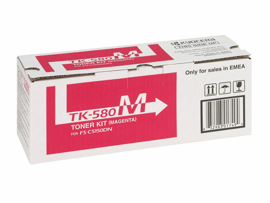 EAN 0632983017340 - KYOCERA TK-580M cartucho de tóner 1 pieza(s) Original Magenta imagen 2