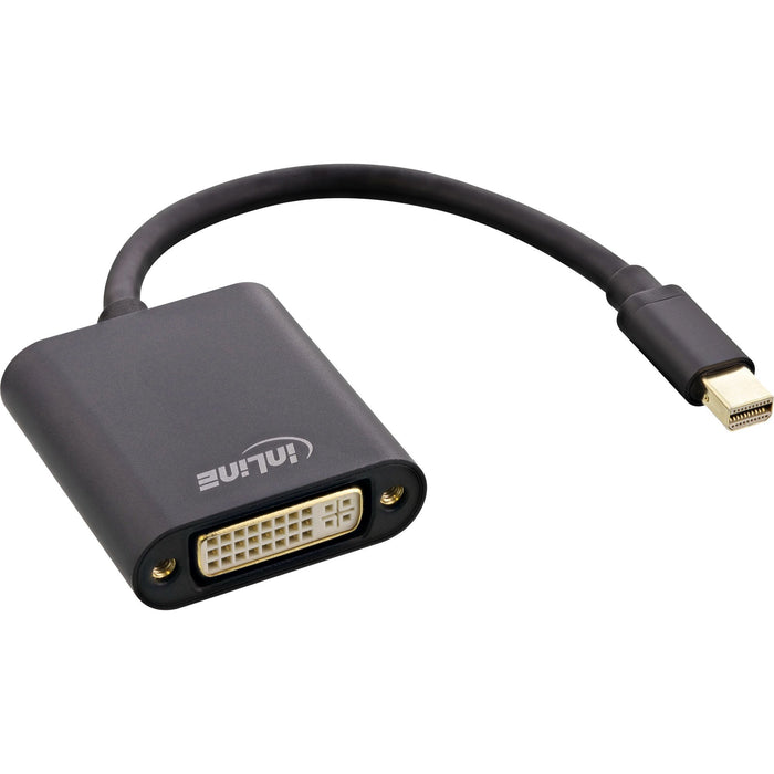 EAN 4043718290529 - InLine 17194S adaptador de cable de vídeo 0,15 m Mini DisplayPort DVI-D Negro imagen 1