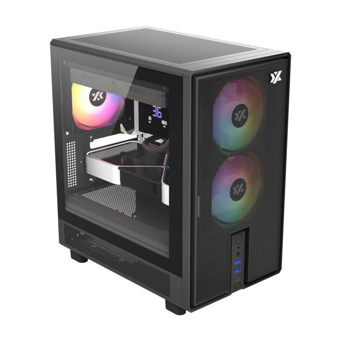 EAN 6978262010997 - XYZ X-CS-ATOM-B carcasa de ordenador Micro Torre Negro imagen 22