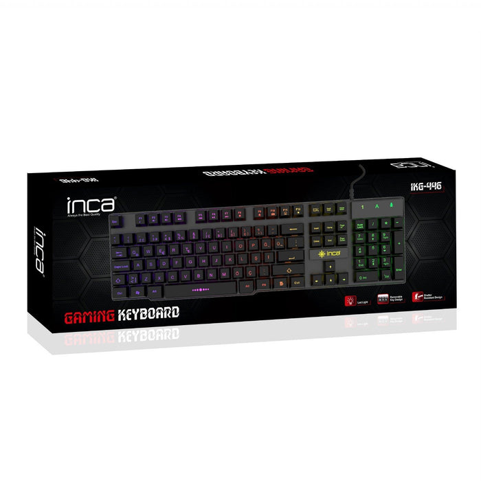 EAN 8697980470118 - Inca IKG-446 teclado Juego USB Negro imagen 8