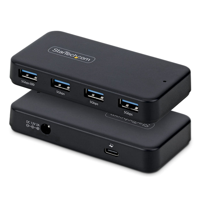 EAN 65030925051 - StarTech.com ST4300USB3V2-UE hub de interfaz USB 3.2 Gen 1 (3.1 Gen 1) Type-C 5000 Mbit/s Negro imagen 1