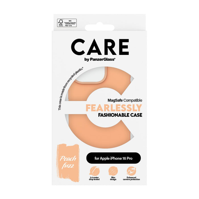 EAN 5715685004568 - PanzerGlass CARE™ by ® Case Peachy w. MagSafe iPhone 16 Pro funda para teléfono móvil Rosa imagen 3