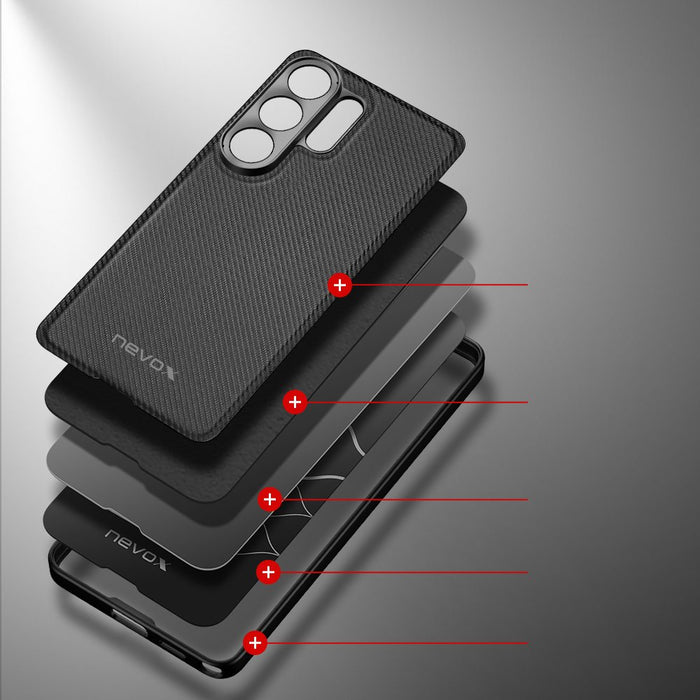 EAN 4250686415919 - nevox 2591 funda para teléfono móvil 17,5 cm (6.9") Negro imagen 5