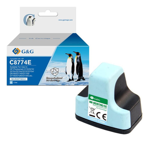 EAN 6941784747016 - G&G 15120 cartucho de tinta 1 pieza(s) Compatible Cian claro imagen 1