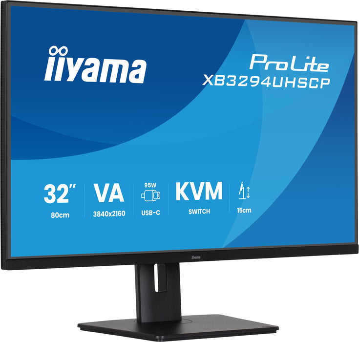 EAN 4948570126279 - iiyama ProLite XB3294UHSCP-B1 pantalla para PC 80 cm (31.5") 3840 x 2160 Pixeles 4K Ultra HD Negro imagen 3