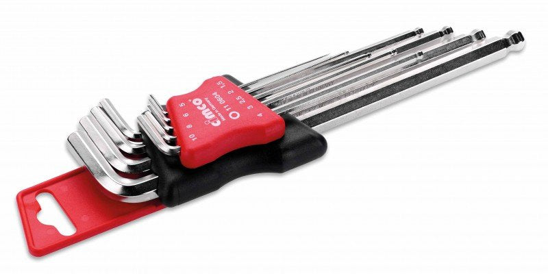 EAN 4021103106044 - Cimco 110604 llave hexagonal Llave allen Métrico 9 pieza(s) imagen 1