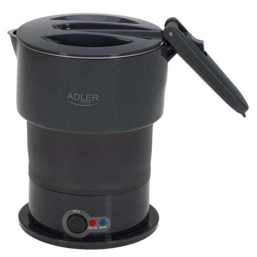 EAN 5905575906779 - Adler AD 1377G tetera eléctrica 0,6 L 600 W Gris imagen 1