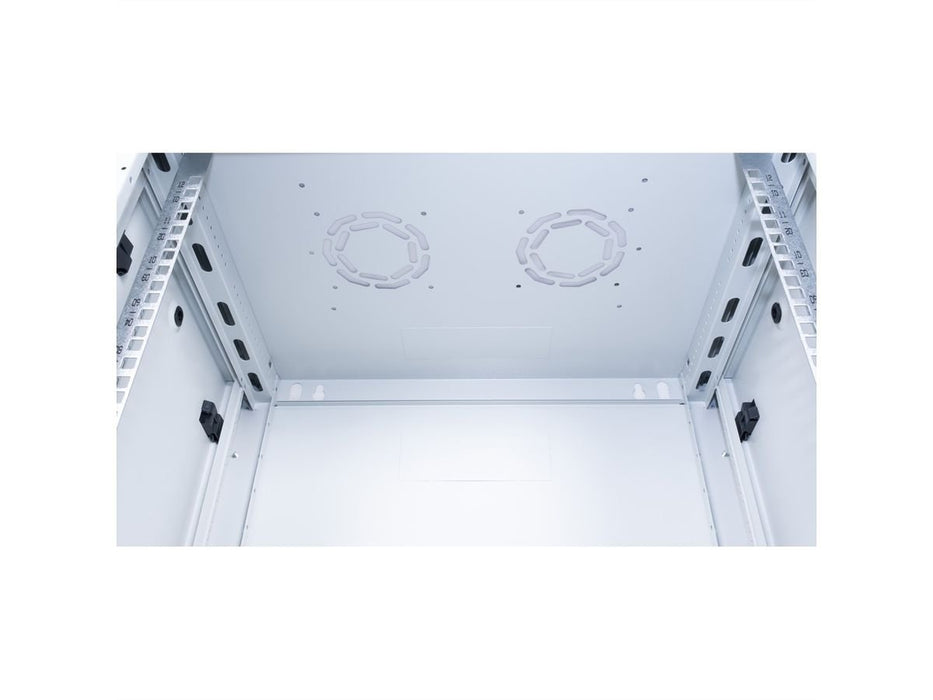 EAN 7630049601284 - ROLINE 26.21.0125 armario rack 12U Bastidor de pared Gris imagen 8