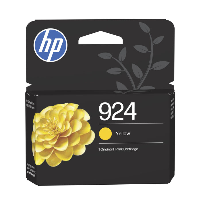 EAN 197192363232 - HP 924 Yellow Original Ink Cartridge cartucho de tinta 1 pieza(s) Rendimiento estándar imagen 1
