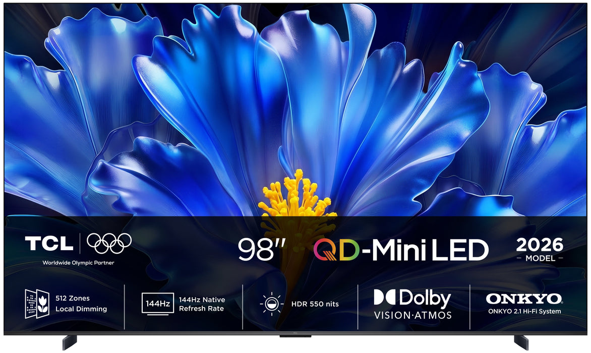 EAN 5901292531270 - TCL QLED810L 98QLED810L Televisor 2,49 m (98") 4K Ultra HD Smart TV Wifi Negro 550 cd / m² imagen 1