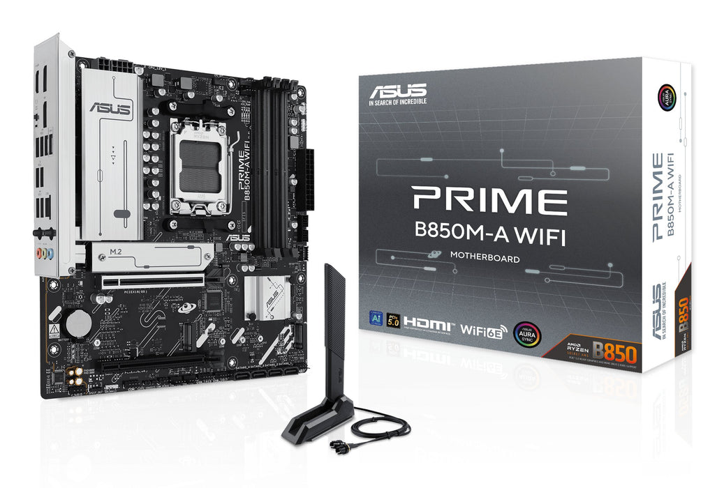 EAN 4711636051125 - ASUS PRIME B850M-A WIFI AMD B850 Zócalo AM5 micro ATX imagen 1