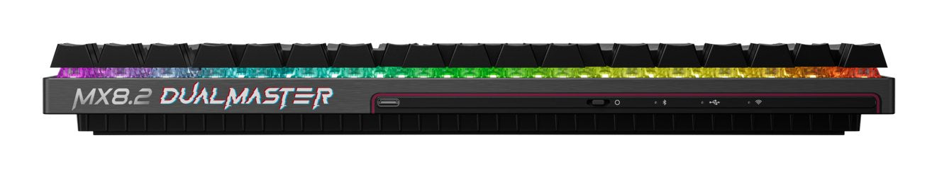 EAN 4025112121227 - CHERRY MX 8.2 Pro TMR Wireless teclado Juego USB + RF Wireless + Bluetooth QWERTY Nórdico Negro imagen 2