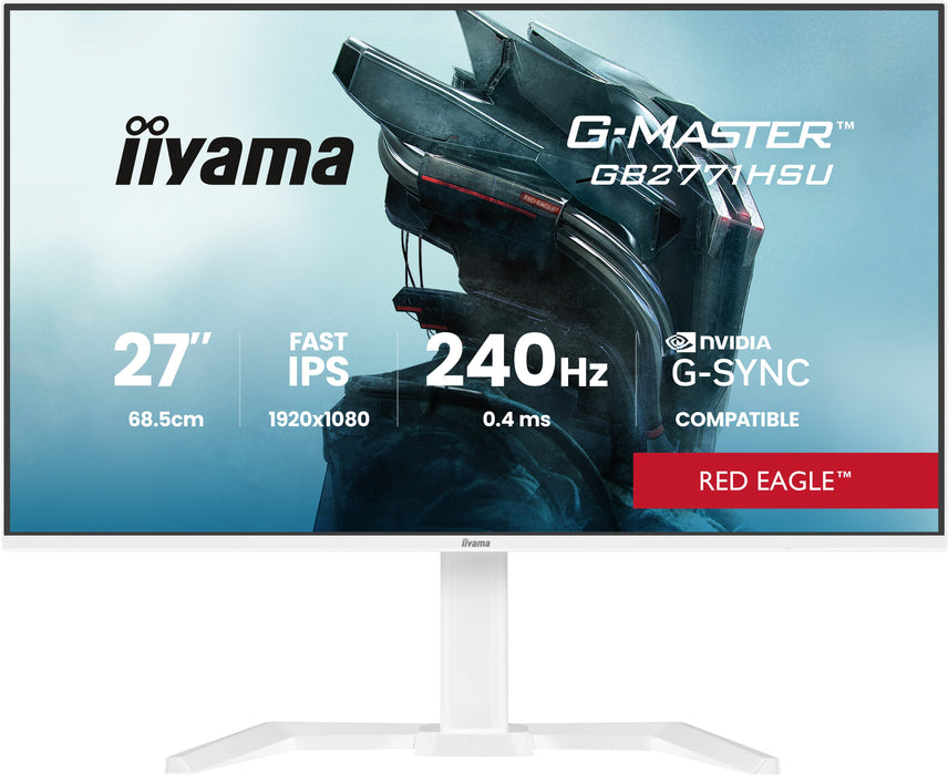 EAN 4948570126446 - iiyama G-MASTER GB2771HSU-W1 pantalla para PC 68,6 cm (27") 1920 x 1080 Pixeles Blanco imagen 2