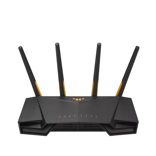 EAN 4711081760351 - ASUS TUF Gaming AX3000 V2 router inalámbrico Gigabit Ethernet Doble banda (2,4 GHz / 5 GHz) Negro, Naranj imagen 1