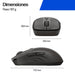 EAN 0198701895213 - HP 405 Quiet ratón Universal Ambidextro RF Wireless + Bluetooth Óptico 1200 DPI imagen 5