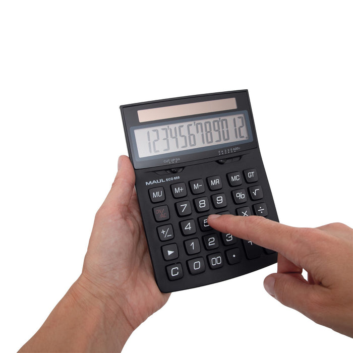EAN 4002390091244 - MAUL ECO 850 calculadora Bolsillo Calculadora básica Negro imagen 4