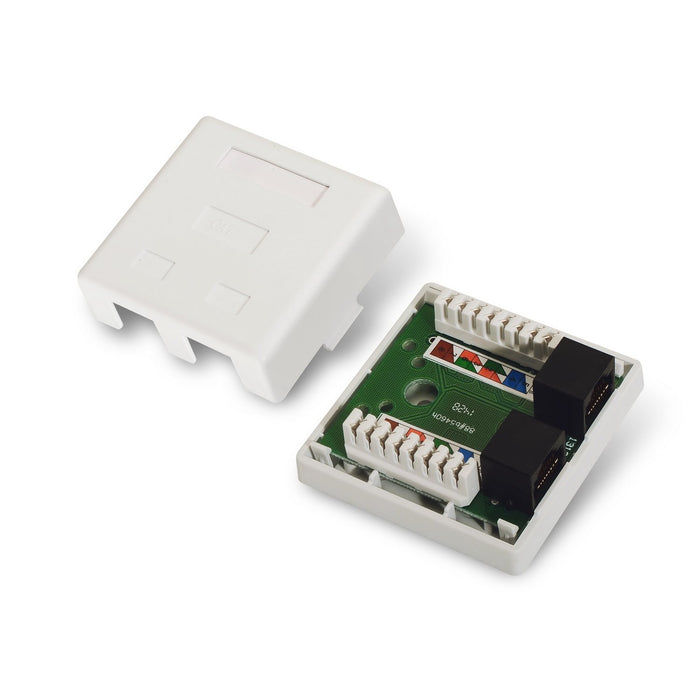 EAN 8436574703016 - AISENS A139-0302 caja de conexiones de red Cat6 Blanco imagen 4