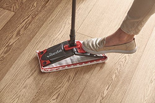 EAN 8001940011479 - Vileda SuperMocio Revolution Sistema mopa, fregona y cubo Tanque individual Negro, Rojo, Blanco imagen 9