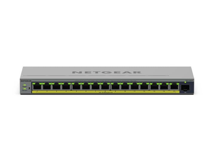 EAN 0606449174830 - NETGEAR GS116EPP Gestionado L2/L3 Gigabit Ethernet (10/100/1000) Energía sobre Ethernet (PoE) Gris imagen 5