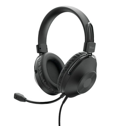 EAN 8713439241853 - Trust HS-250 Auriculares Alámbrico Diadema Llamadas/Música Negro imagen 1