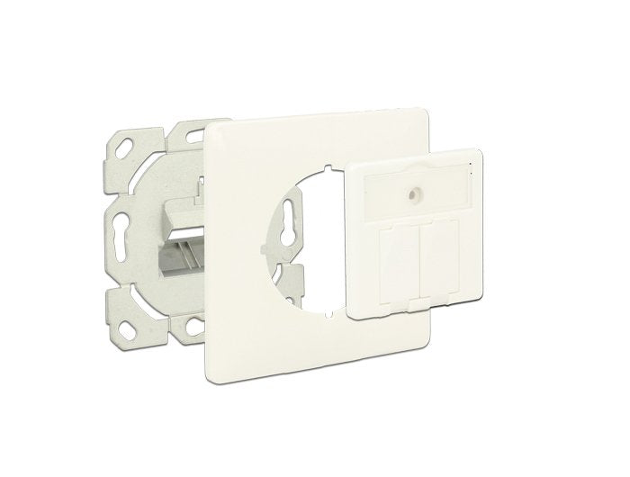EAN 4043619862191 - DeLOCK 86219 toma de corriente RJ-45 Blanco imagen 2