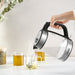 EAN 3045387293529 - Tefal Glass Kettle KI605830 tetera eléctrica 1,7 L 2200 W Negro, Plata, Transparente imagen 6