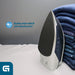 EAN 8426156016269 - Grunkel PL-22NS plancha Plancha vapor-seco Suela de acero inoxidable 2200 W Azul imagen 8