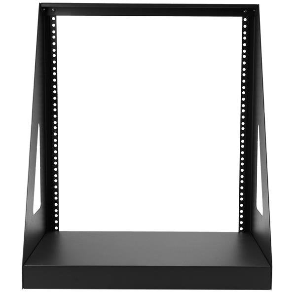 EAN 0065030866545 - StarTech.com 2POSTRACK12 armario rack Rack o bastidor independiente Negro imagen 4