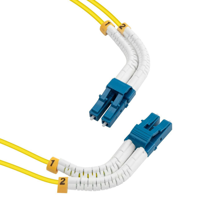 EAN 5715063506103 - Lanview LVO231408-FLEX Cable de fibra óptica e InfiniBand 3 m LC LC/LC Amarillo imagen 3