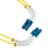 EAN 5715063506080 - Lanview LVO231406-FLEX Cable de fibra óptica e InfiniBand 1 m LC LC/LC Amarillo imagen 3