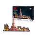 EAN 6944588205256 - CubicFun Paris LED Puzle 3D 115 pieza(s) Edificios imagen 1