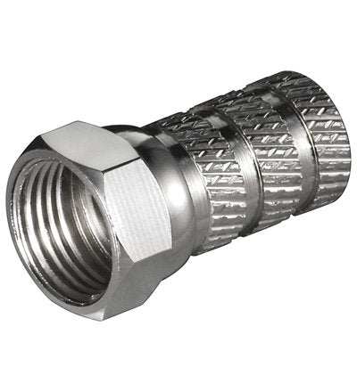 EAN 4040849518614 - Goobay 51861 conector F M Acero inoxidable imagen 1