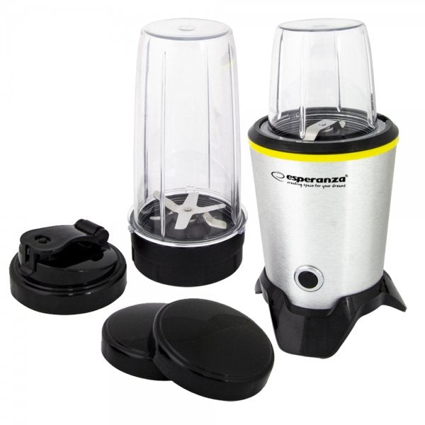 EAN 5901299954522 - Esperanza EKM028 licuadora Batidora de vaso 1000 W Negro, Acero inoxidable imagen 2