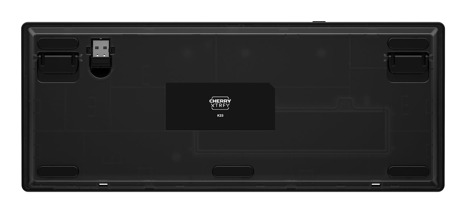 EAN 4025112121937 - CHERRY XTRFY K33 Compact Wireless teclado Juego USB + RF Wireless + Bluetooth QWERTY Inglés de EE. UU. Ne imagen 6