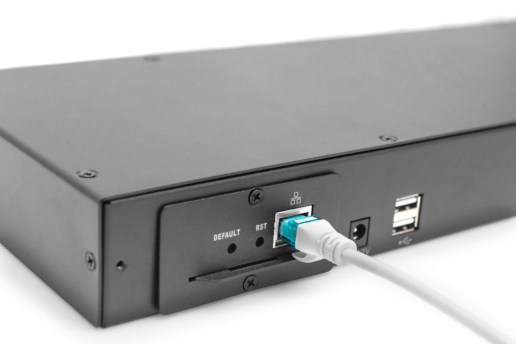 EAN 4016032447641 - Digitus DS-72217 interruptor KVM Montaje en rack Negro imagen 3