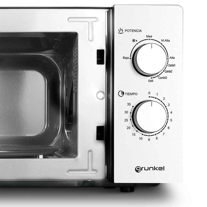 EAN 8426156017501 - Grunkel MWG-20INOX microondas Acero inoxidable Solo microondas Encimera 20 L 700 W imagen 4