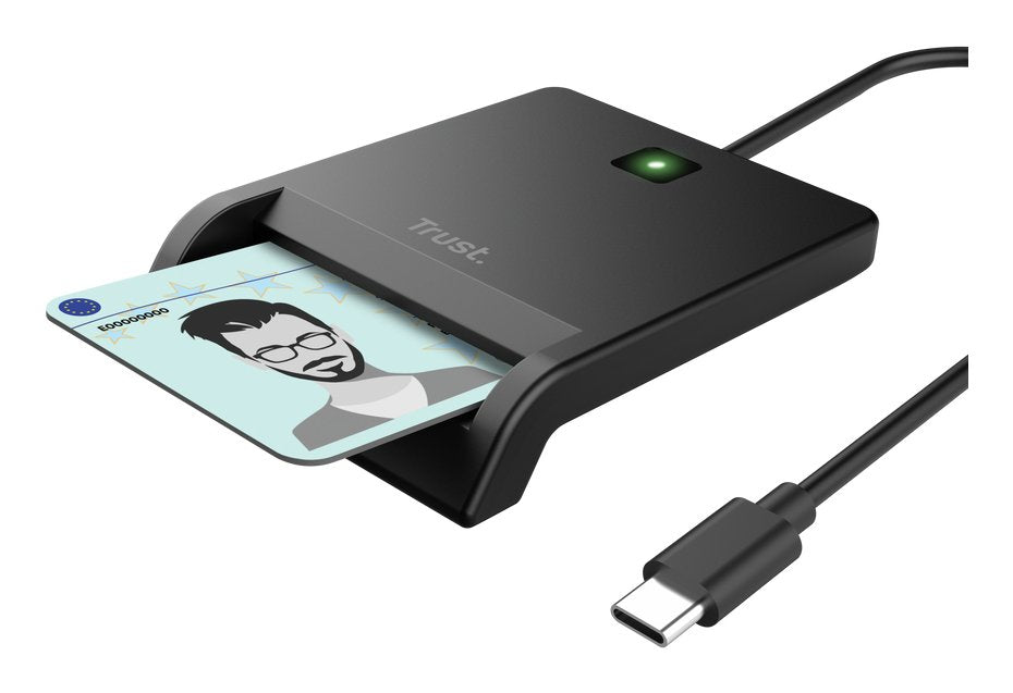 EAN 8713439262537 - Trust 26253 lector de tarjeta inteligente Interior USB 2.0 Negro imagen 2