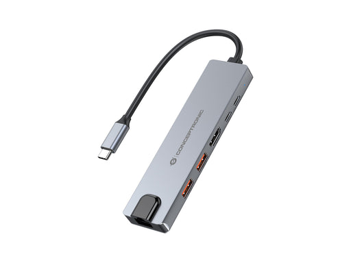 EAN 4015867239629 - Conceptronic DONN29G base para portátil y replicador de puertos Alámbrico USB 3.2 Gen 2 (3.1 Gen 2) Type- imagen 1