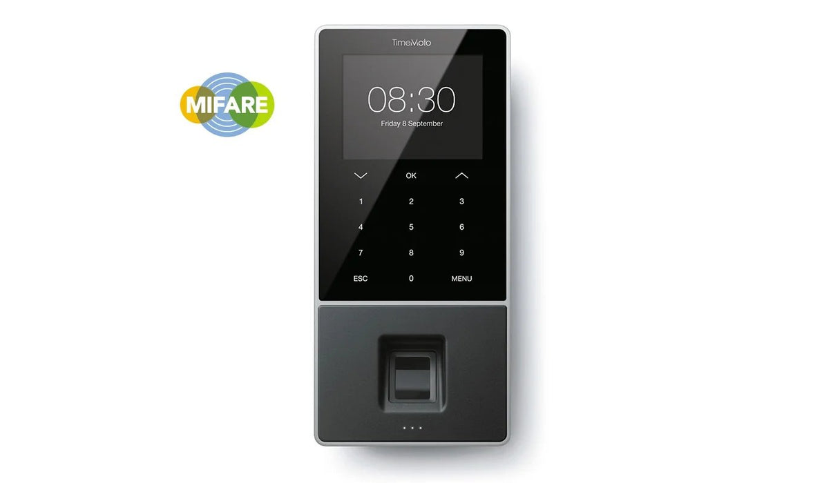 EAN 8717496336927 - Safescan TM-828 SC Negro Huella dactilar, Contraseña, Tarjeta de proximidad, Tarjeta inteligente CC TFT E imagen 2